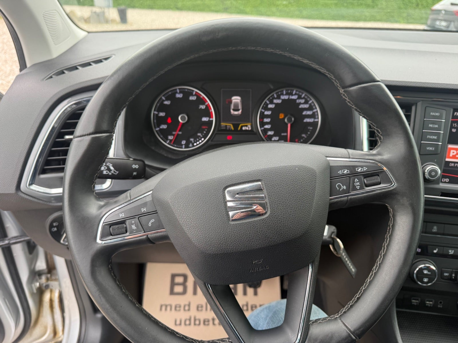 Sølv Seat Ateca fra 2017
