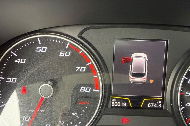 Sølv Seat Ateca fra 2017