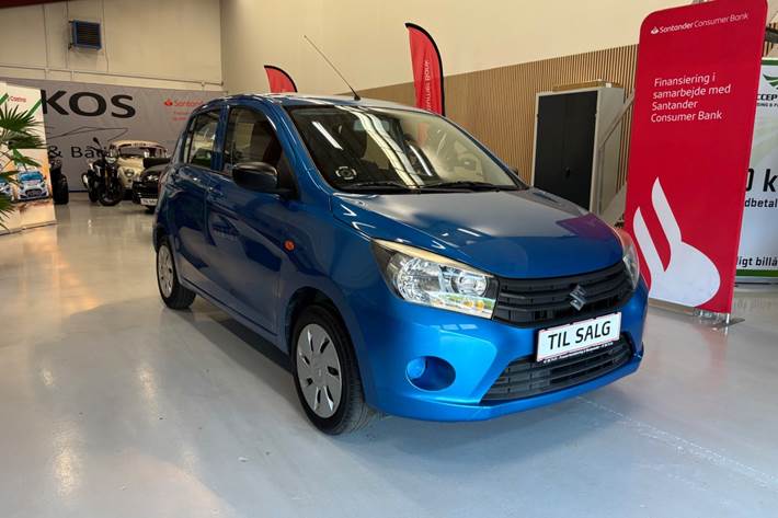 Blå Suzuki Celerio fra 2015