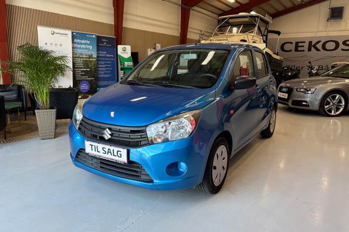 Blå Suzuki Celerio fra 2015