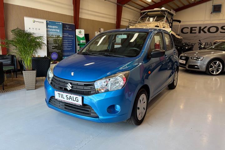 Blå Suzuki Celerio fra 2017