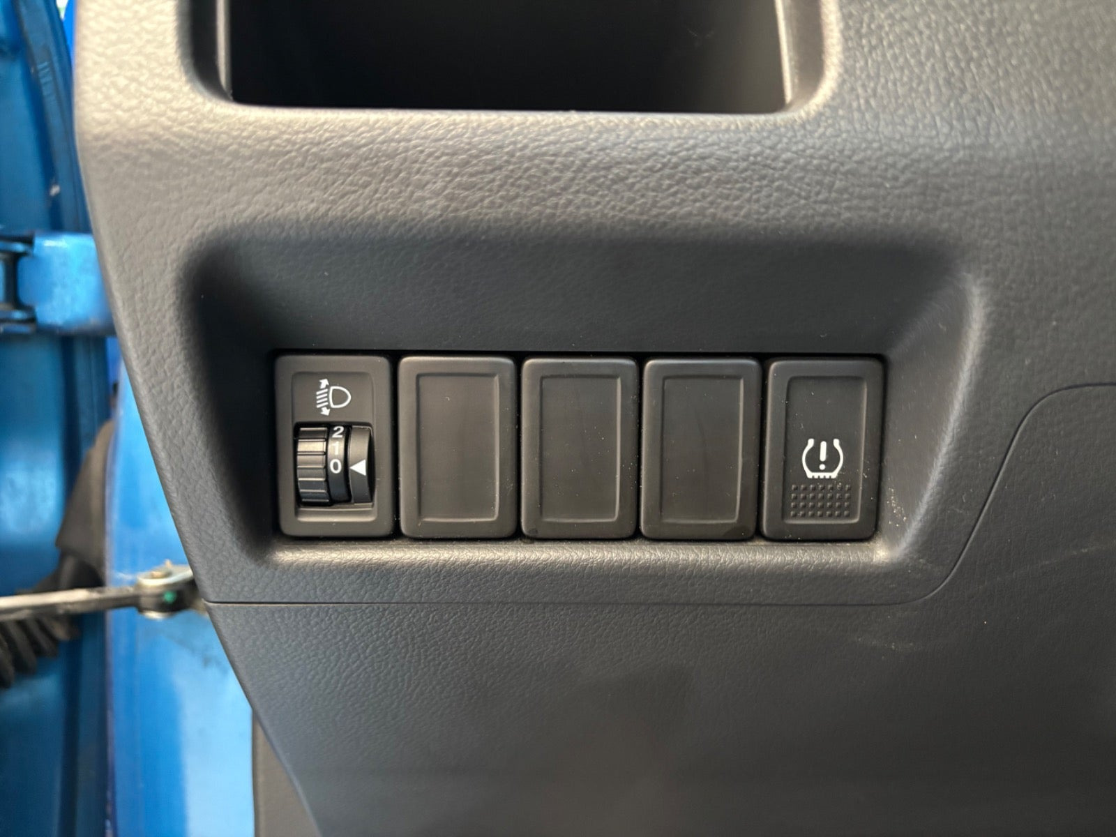 Blå Suzuki Celerio fra 2017