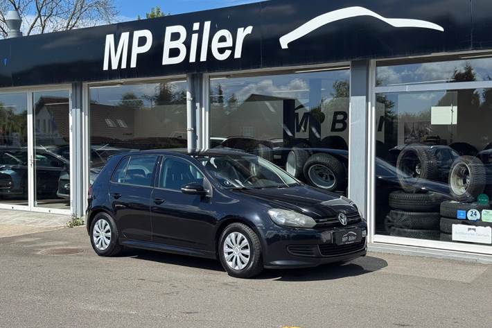 Sort VW Golf VI fra 2012