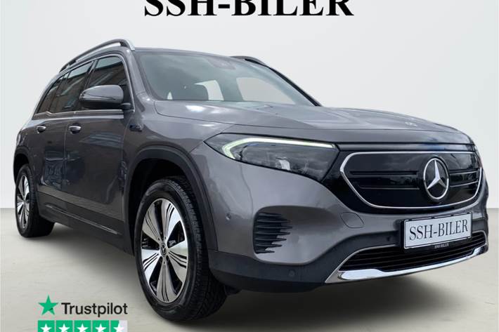 Grå Mercedes EQB300 fra 2023