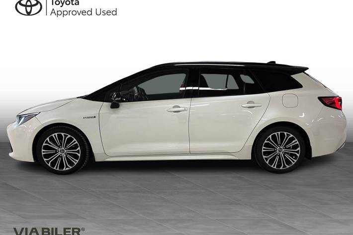 Hvid Toyota Corolla fra 2019