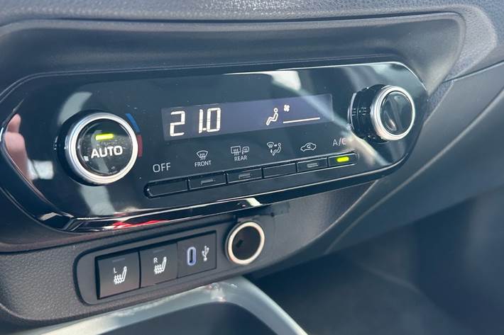 Grøn Toyota Aygo X fra 2025