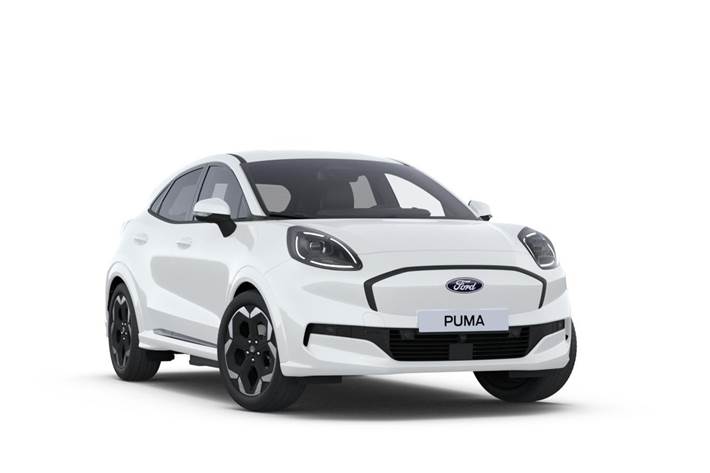 Hvid Ford Puma fra 2026