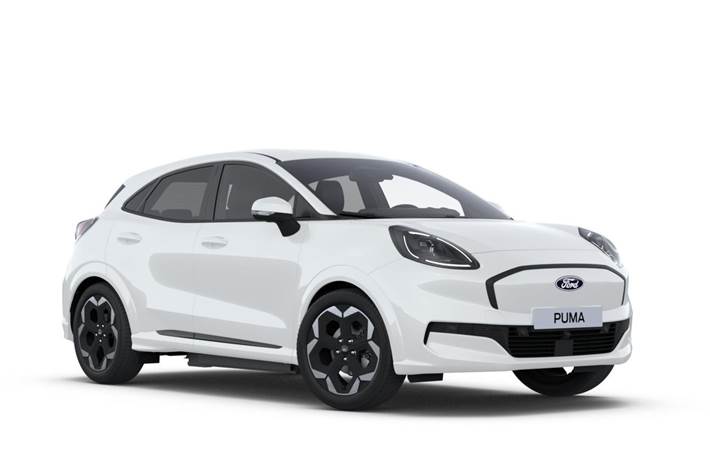 Hvid Ford Puma fra 2026