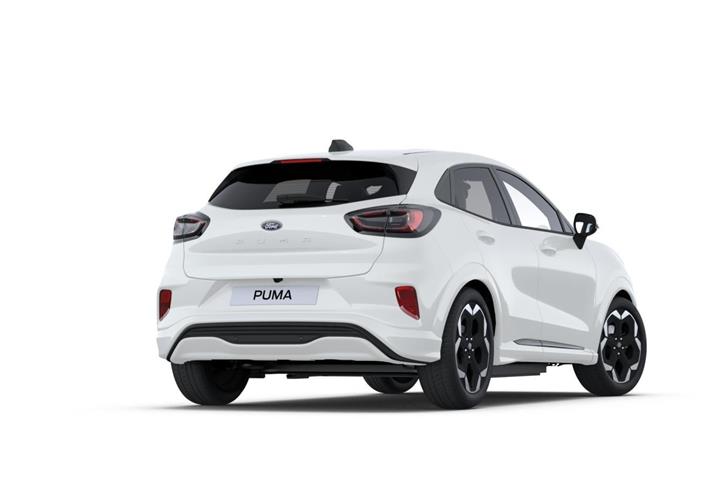 Hvid Ford Puma fra 2026