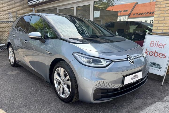 Blå VW ID.3 fra 2022