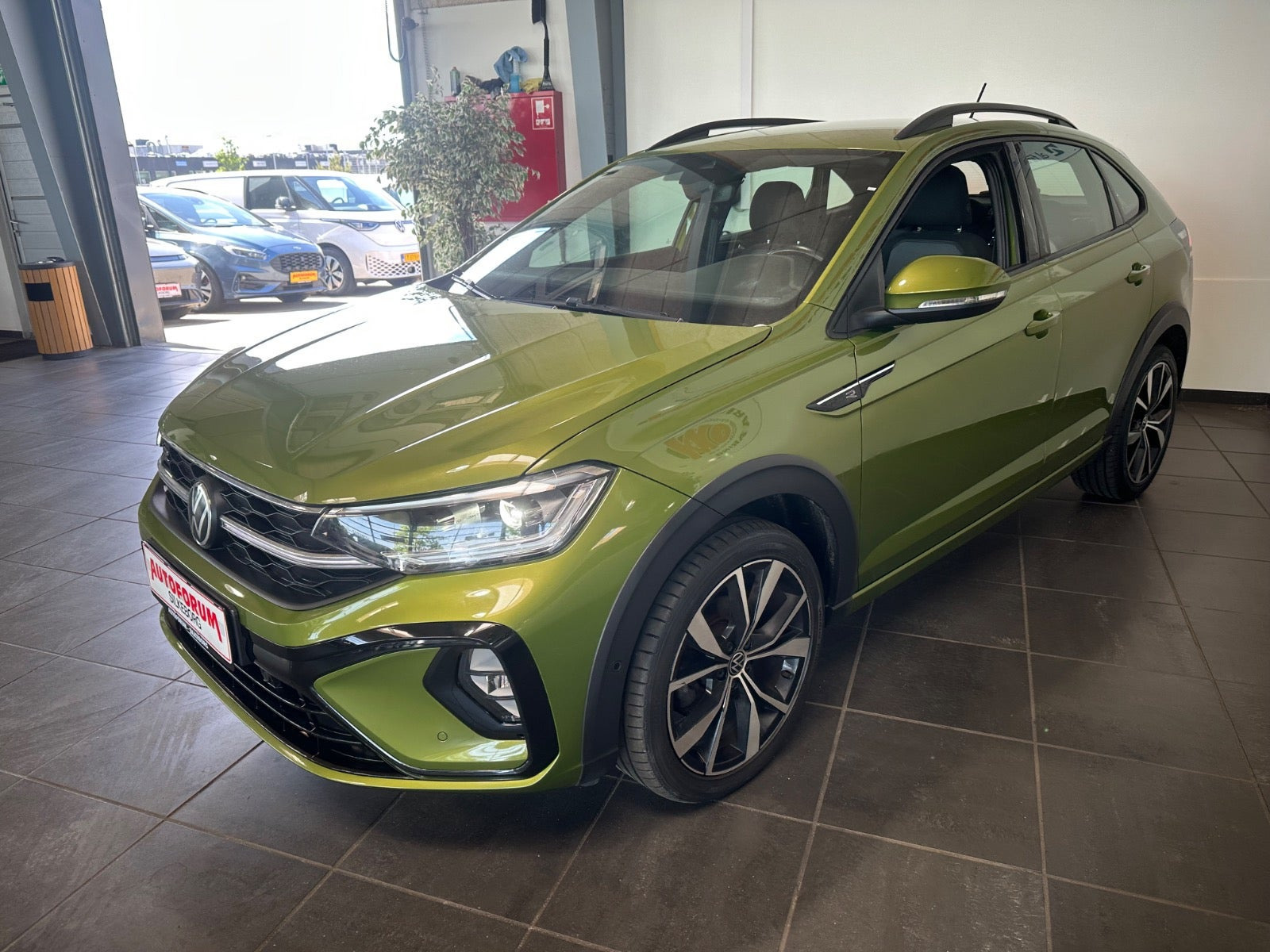 Grøn VW Taigo fra 2022
