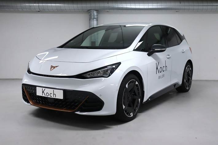 Hvid Cupra Born fra 2025