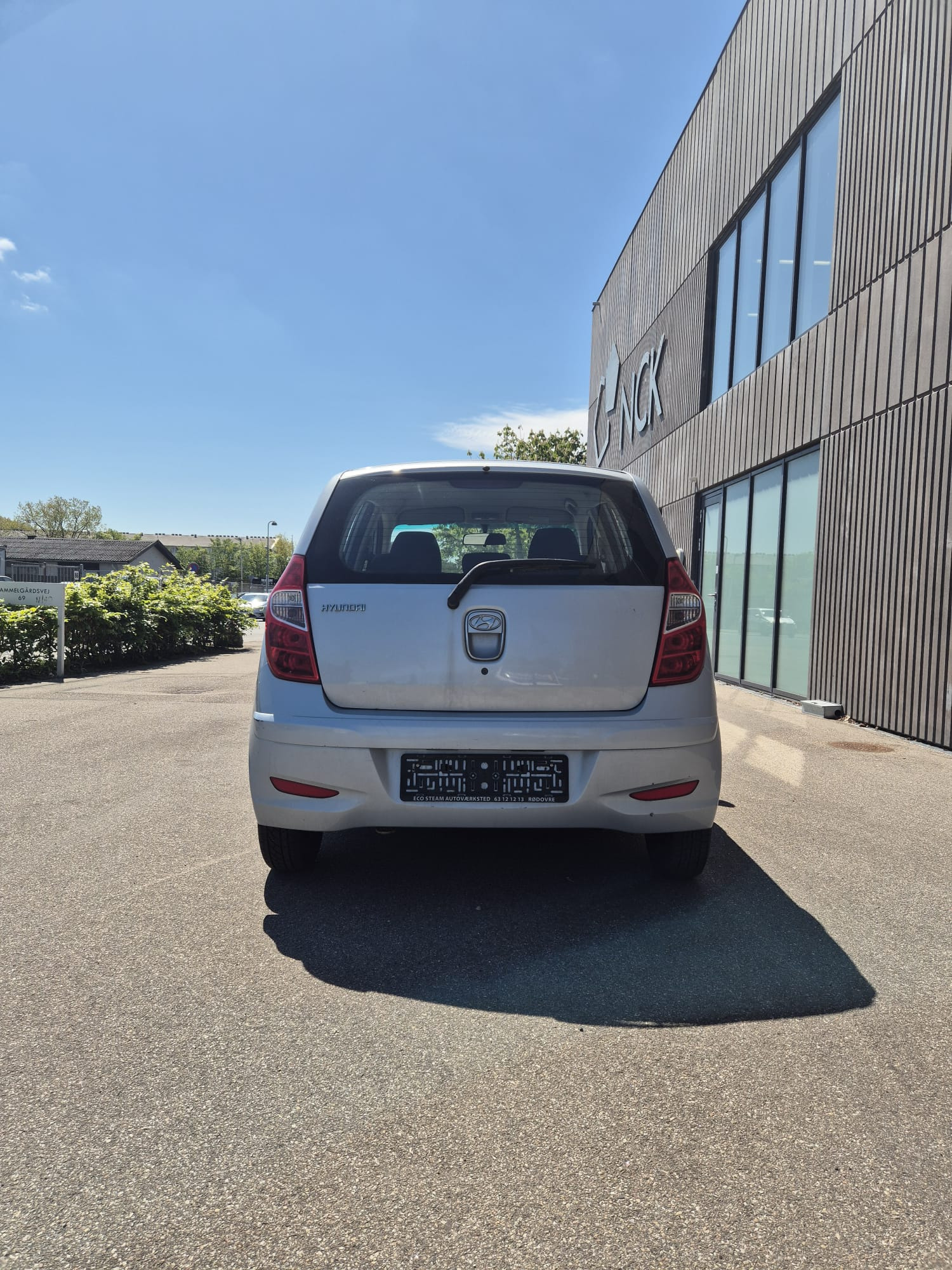 Turquoise Hyundai i10 fra 2012