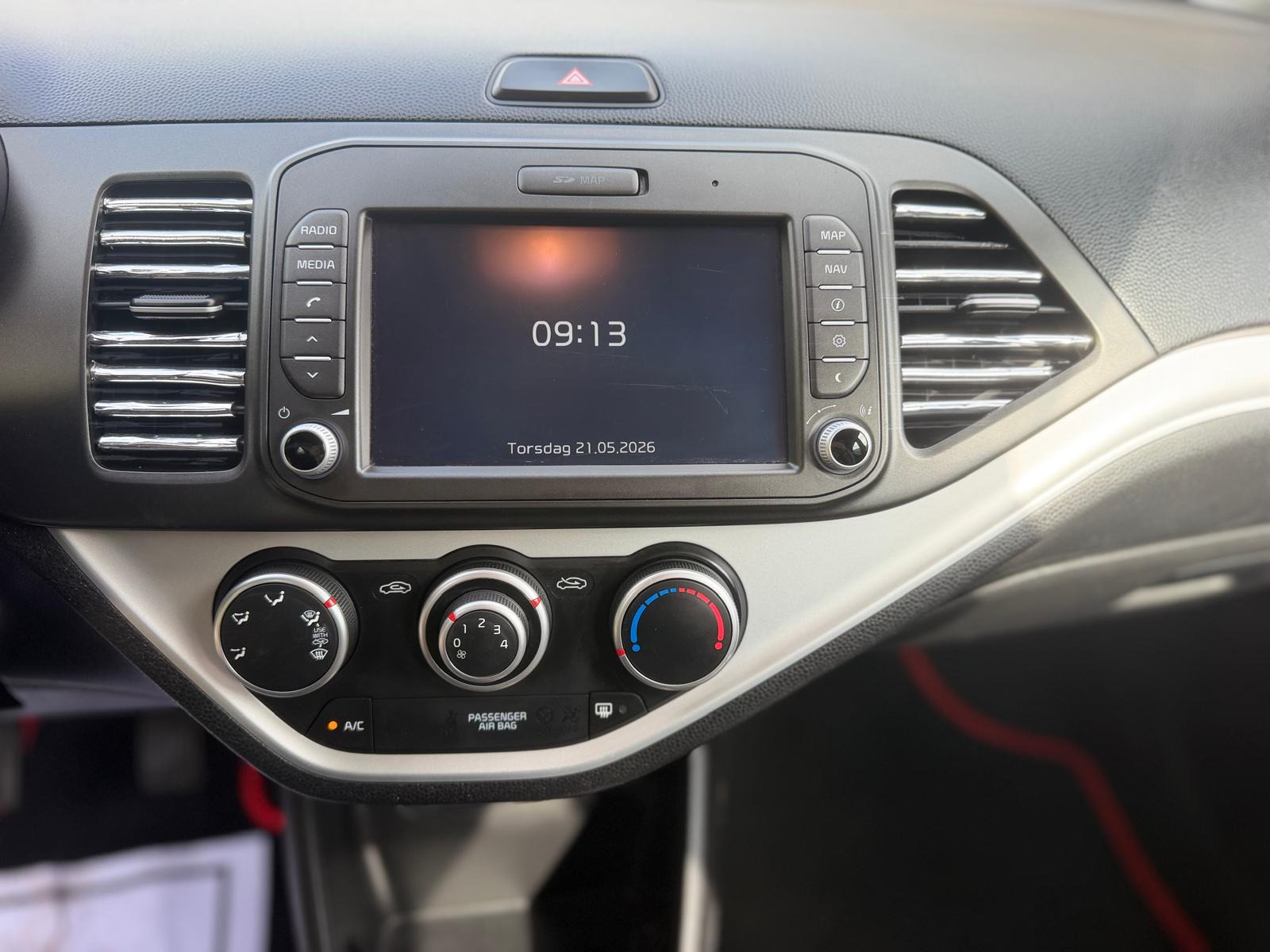 Sort Kia Picanto fra 2016