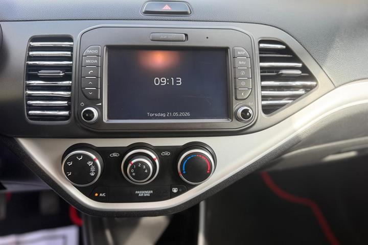Sort Kia Picanto fra 2016