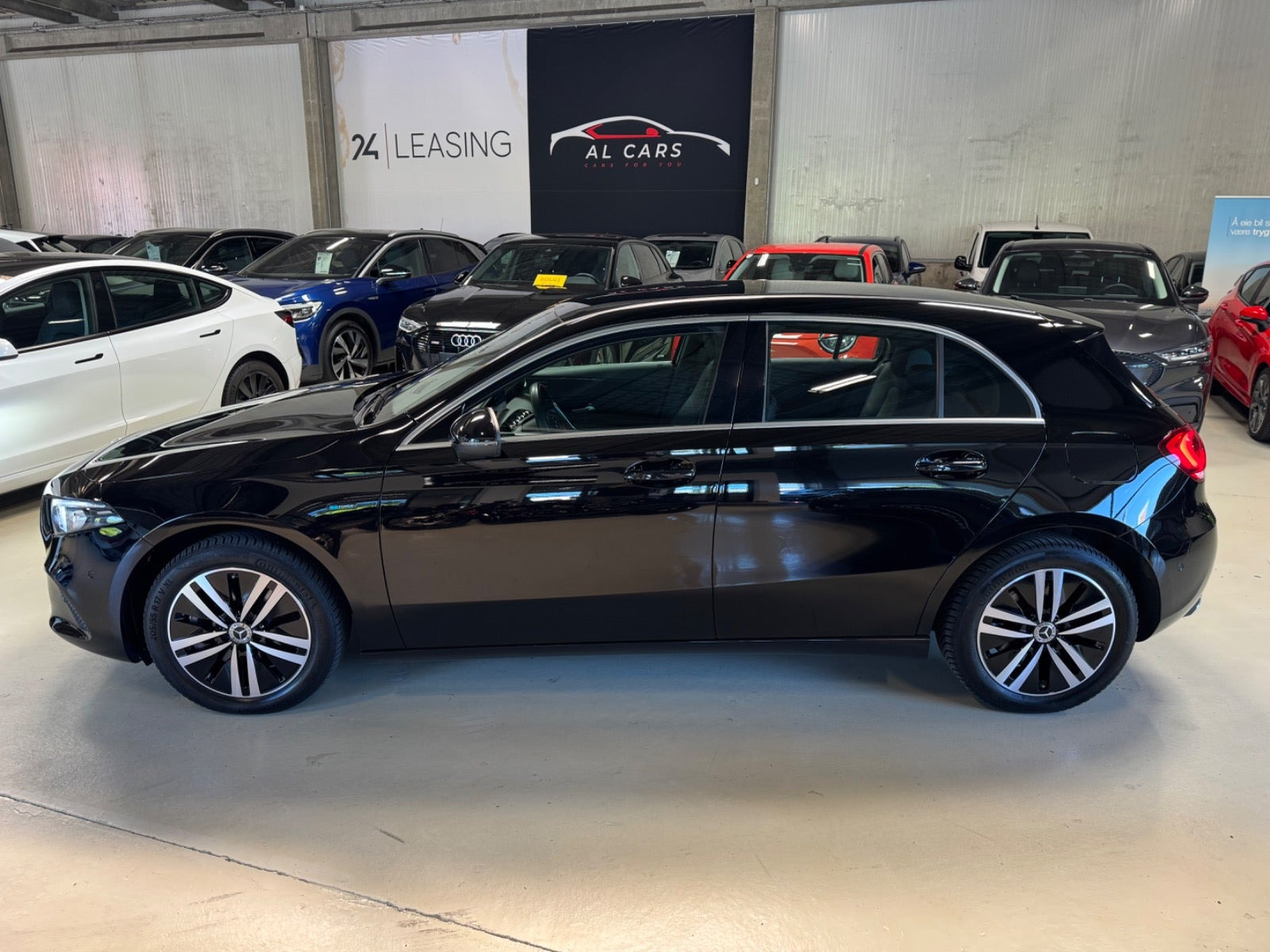 Sort Mercedes A250 e fra 2021
