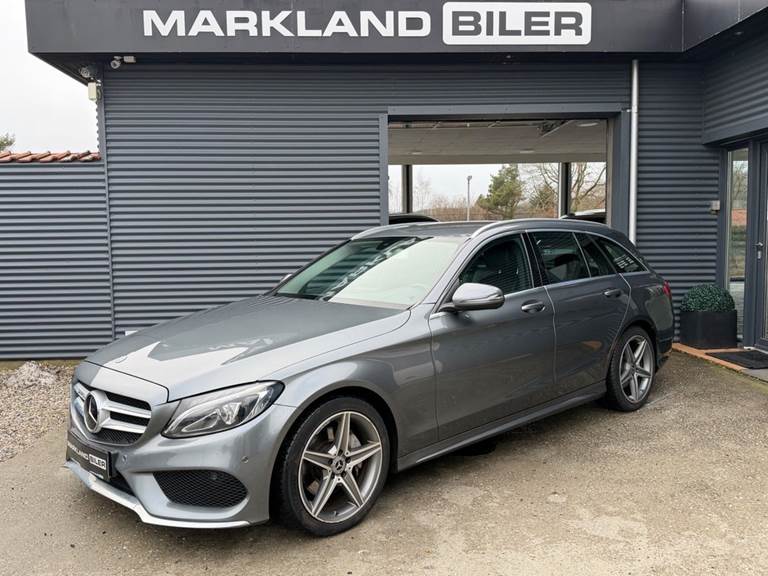 Mercedes C220 d 2,2 AMG Line stc. aut.