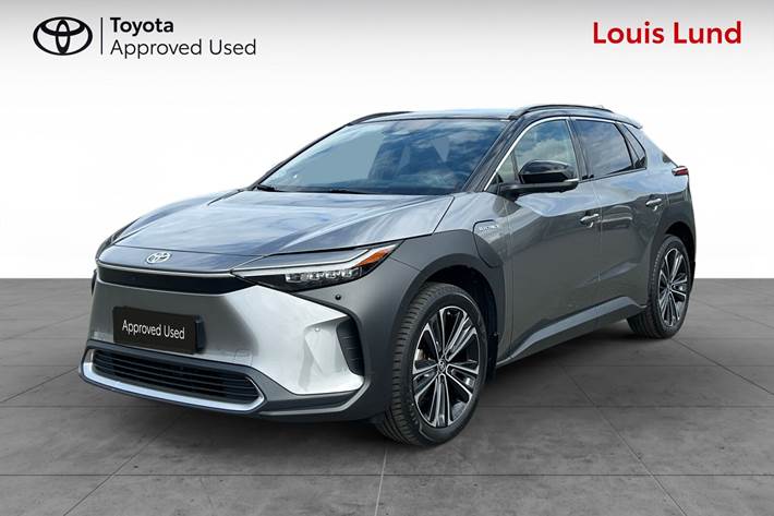 Grå Toyota BZ4X fra 2023