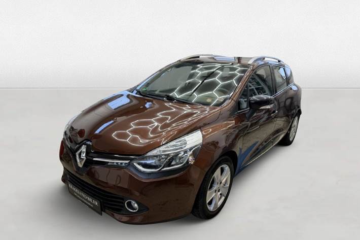 Grøn Renault Clio IV fra 2014