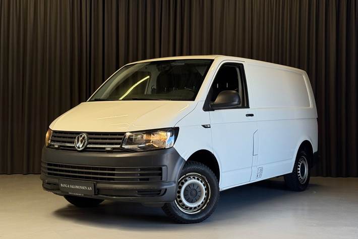 Hvid VW Transporter fra 2016