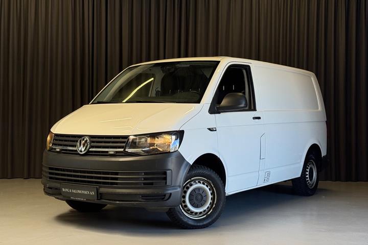 Hvid VW Transporter fra 2016