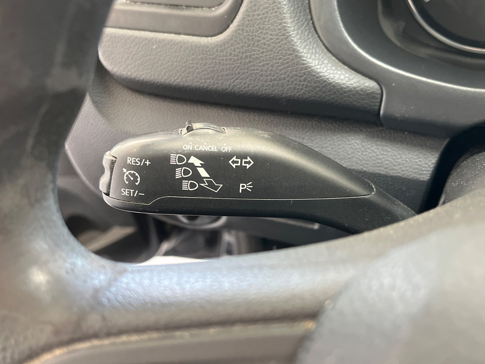 Sort Skoda Fabia fra 2013