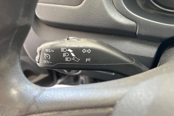Sort Skoda Fabia fra 2013