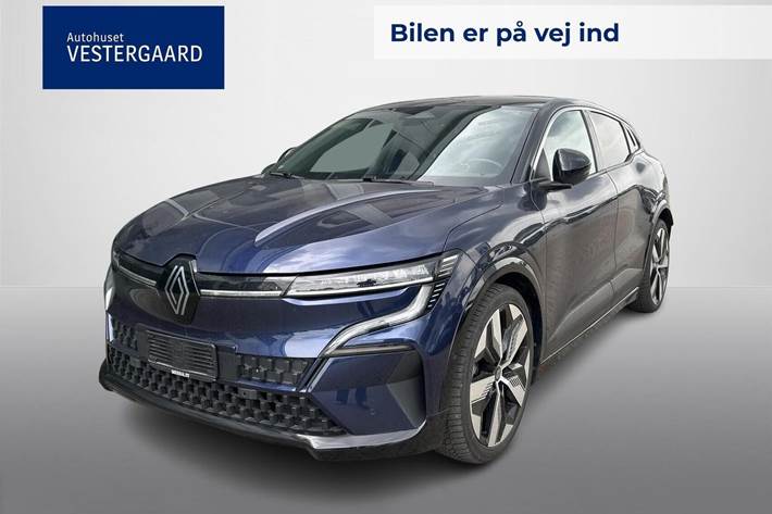 Blå Renault Megane E-Tech fra 2022