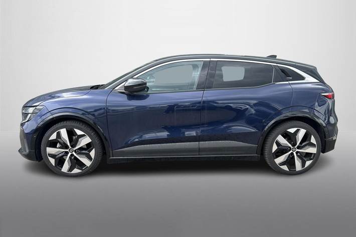 Blå Renault Megane E-Tech fra 2022