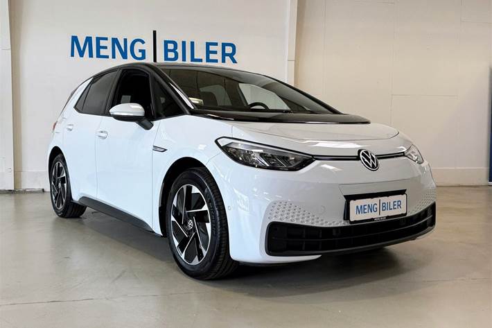Hvid VW ID.3 fra 2022