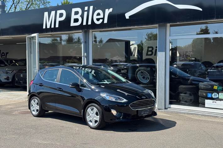 Sort Ford Fiesta fra 2019