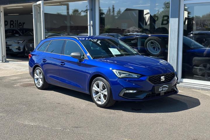 Blå Seat Leon fra 2020