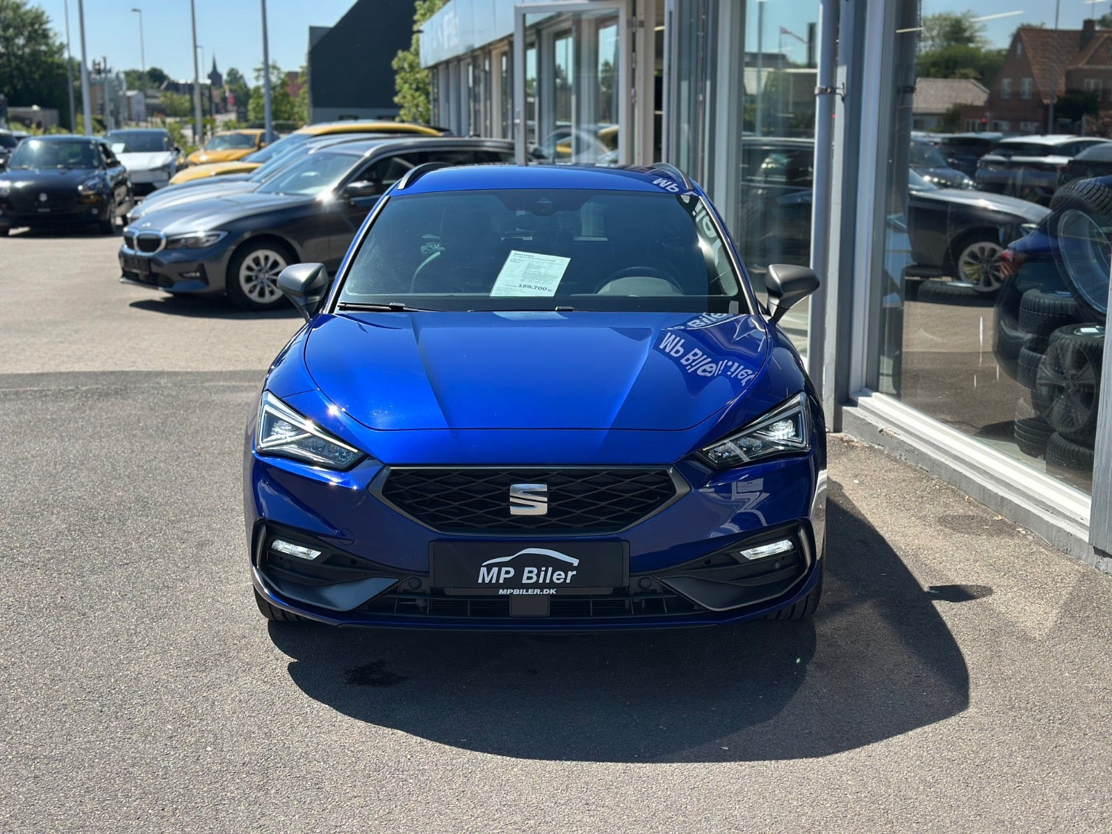 Blå Seat Leon fra 2020