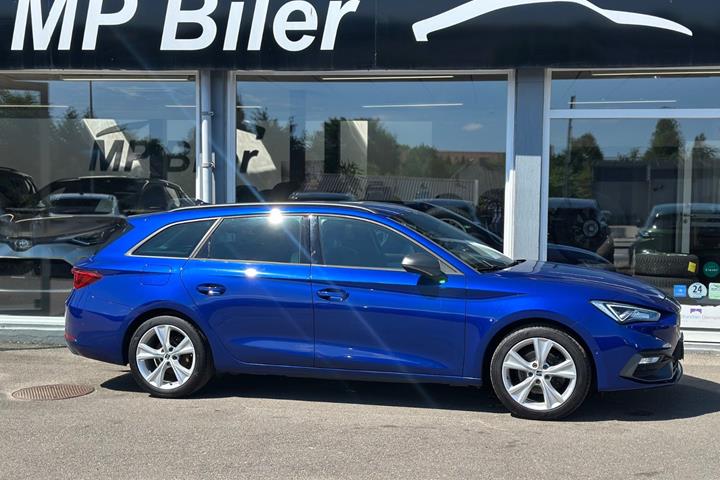 Blå Seat Leon fra 2020