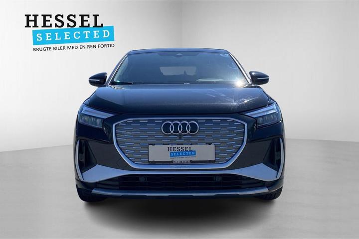 Sort Audi Q4 e-tron fra 2025