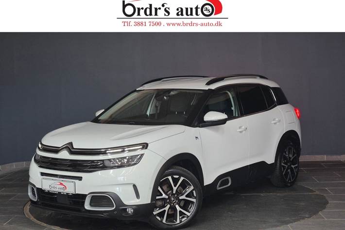 Hvid Citroën C5 Aircross fra 2020 set udefra