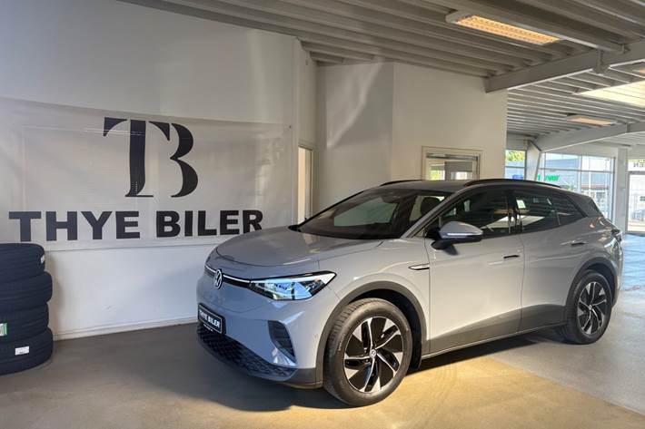 Grå VW ID.4 fra 2023