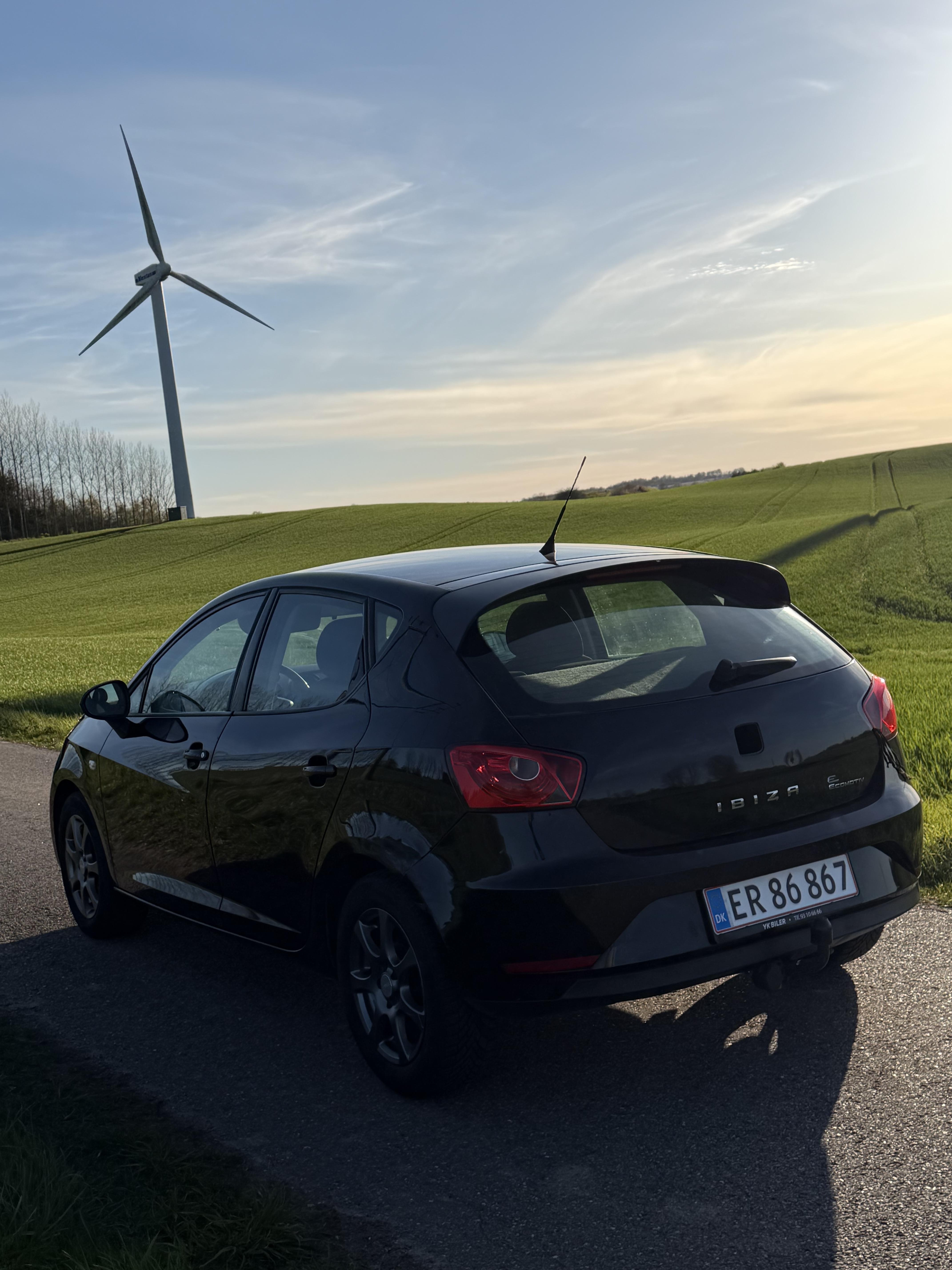 Sort Seat Ibiza fra 2012