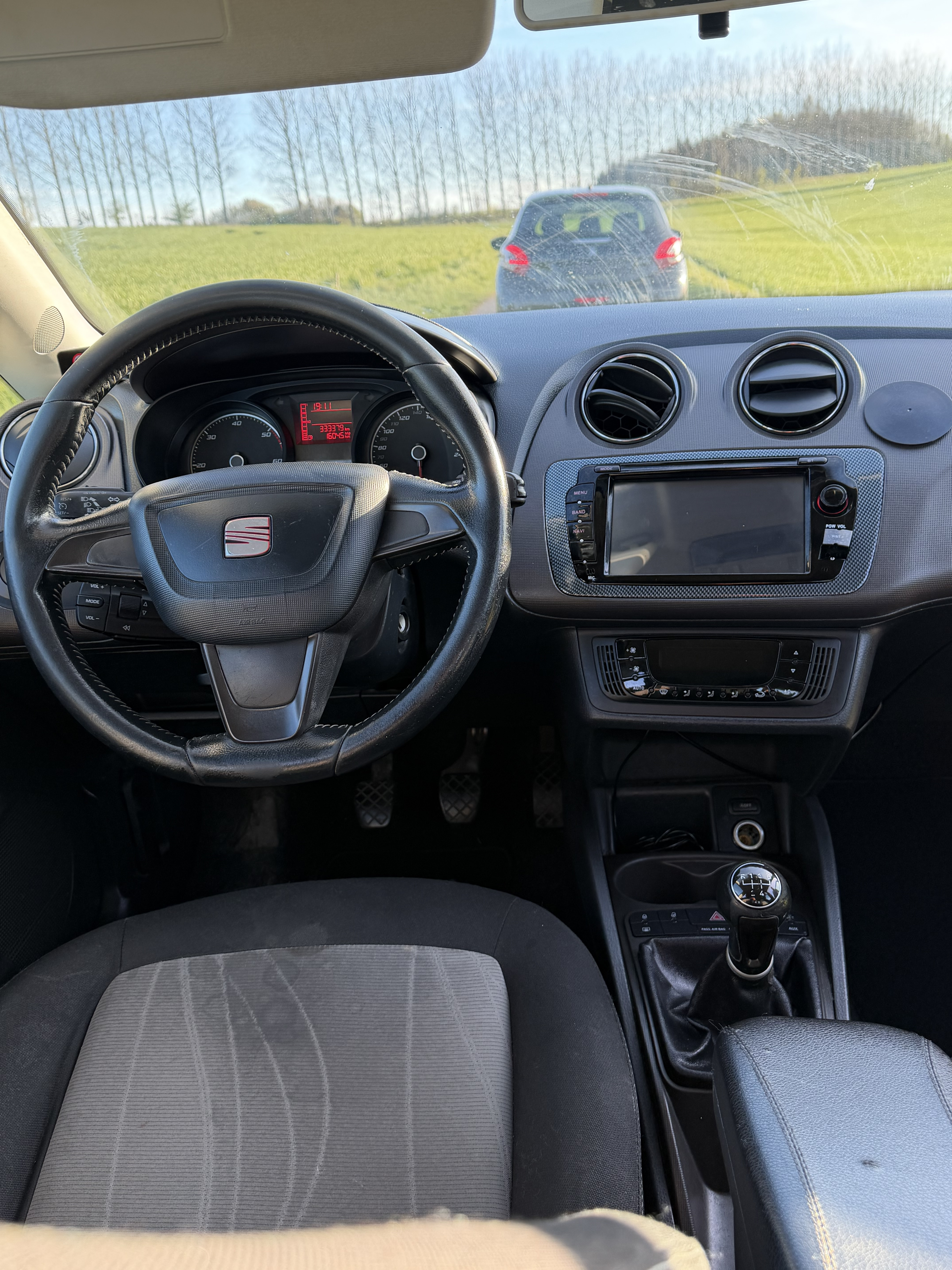 Sort Seat Ibiza fra 2012