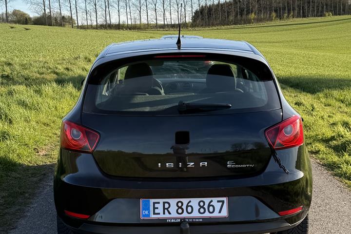 Sort Seat Ibiza fra 2012