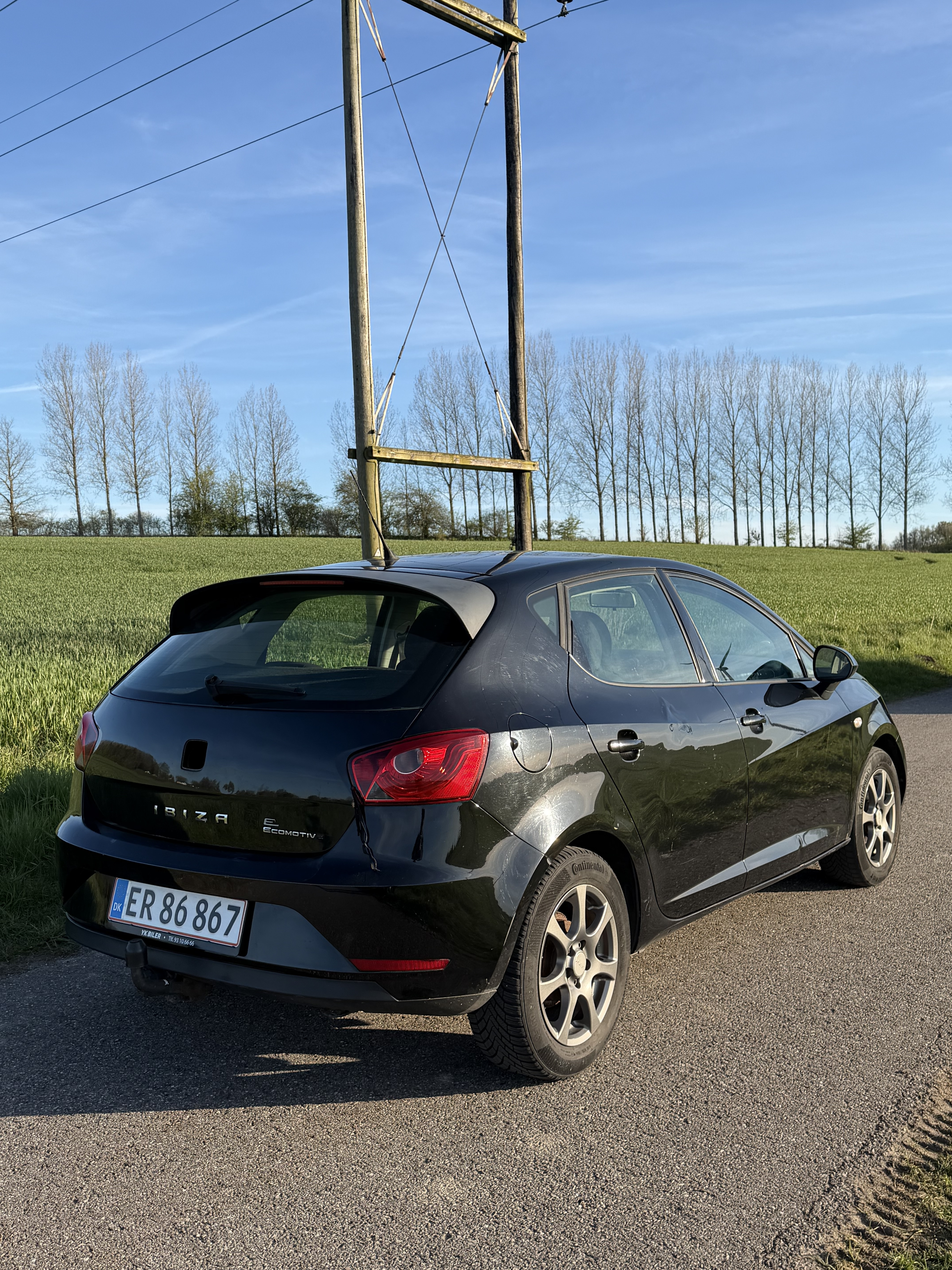 Sort Seat Ibiza fra 2012