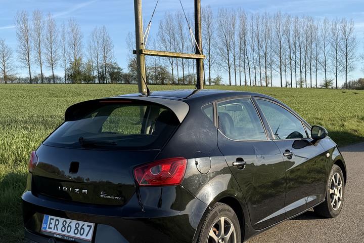 Sort Seat Ibiza fra 2012