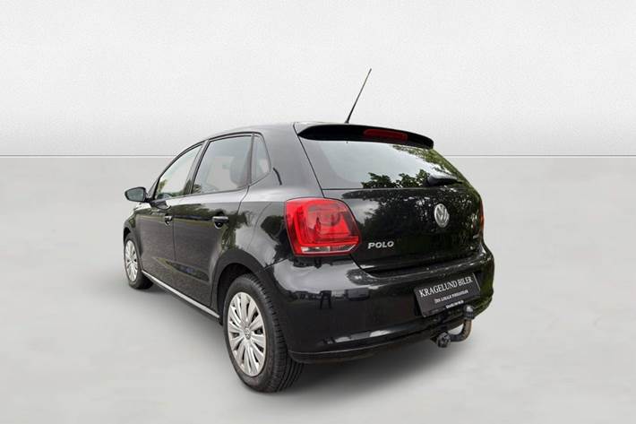 Grøn VW Polo fra 2011