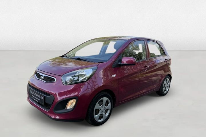 Grøn Kia Picanto fra 2014