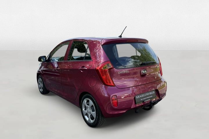 Grøn Kia Picanto fra 2014