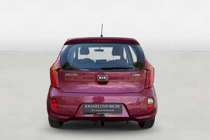 Grøn Kia Picanto fra 2014