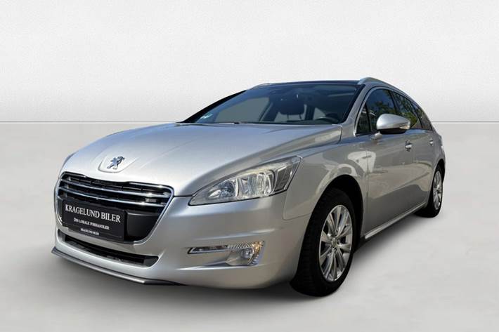 Grøn Peugeot 508 fra 2014