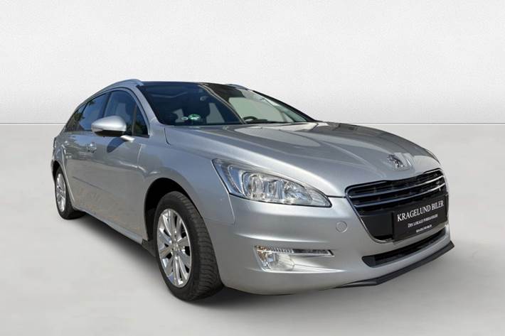 Grøn Peugeot 508 fra 2014