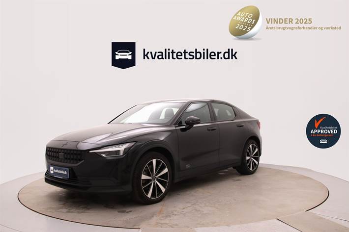 Sort Polestar 2 fra 2022
