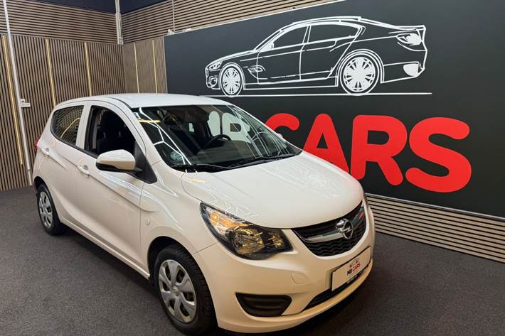 Hvid Opel Karl fra 2016
